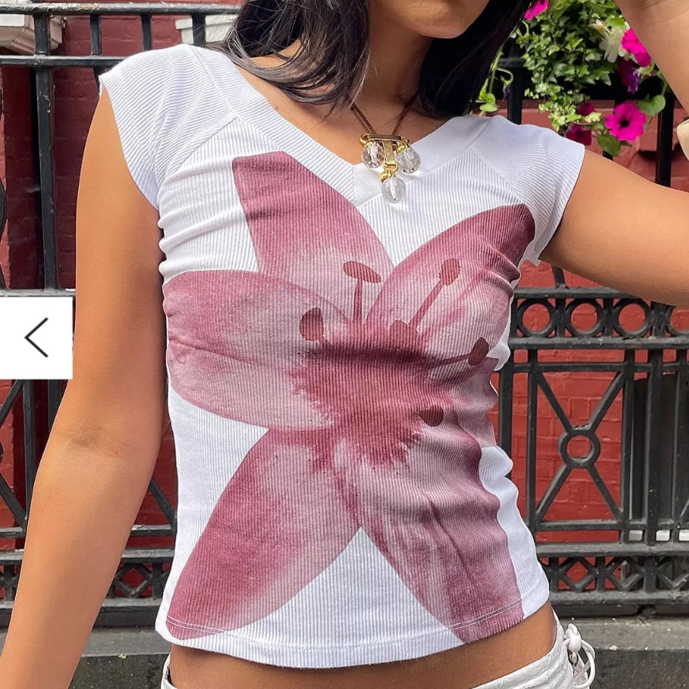 UO Shannen Floral Top